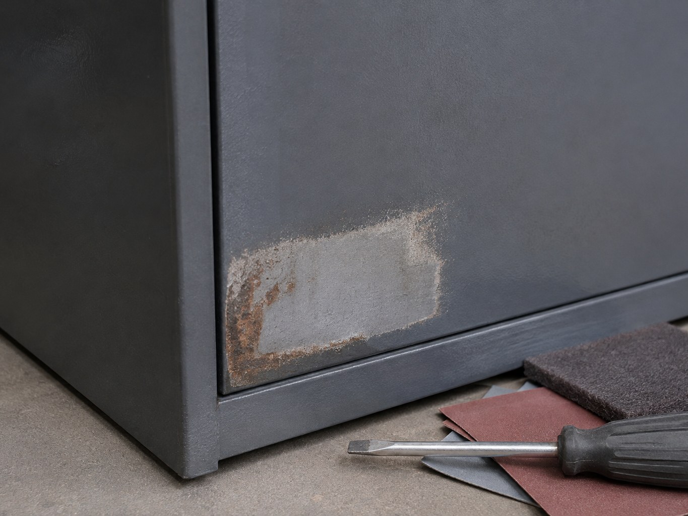 Steel almirah repair placeholder