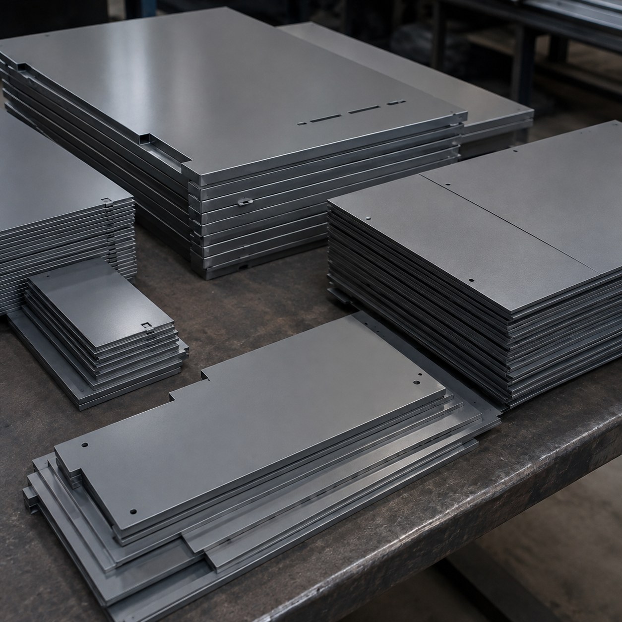 Steel cutting and preparing placeholder